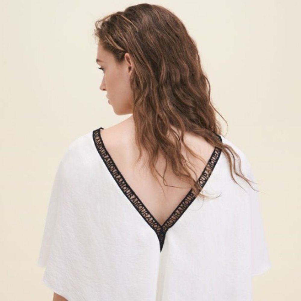 EUC Maje Lysandre Amour Top